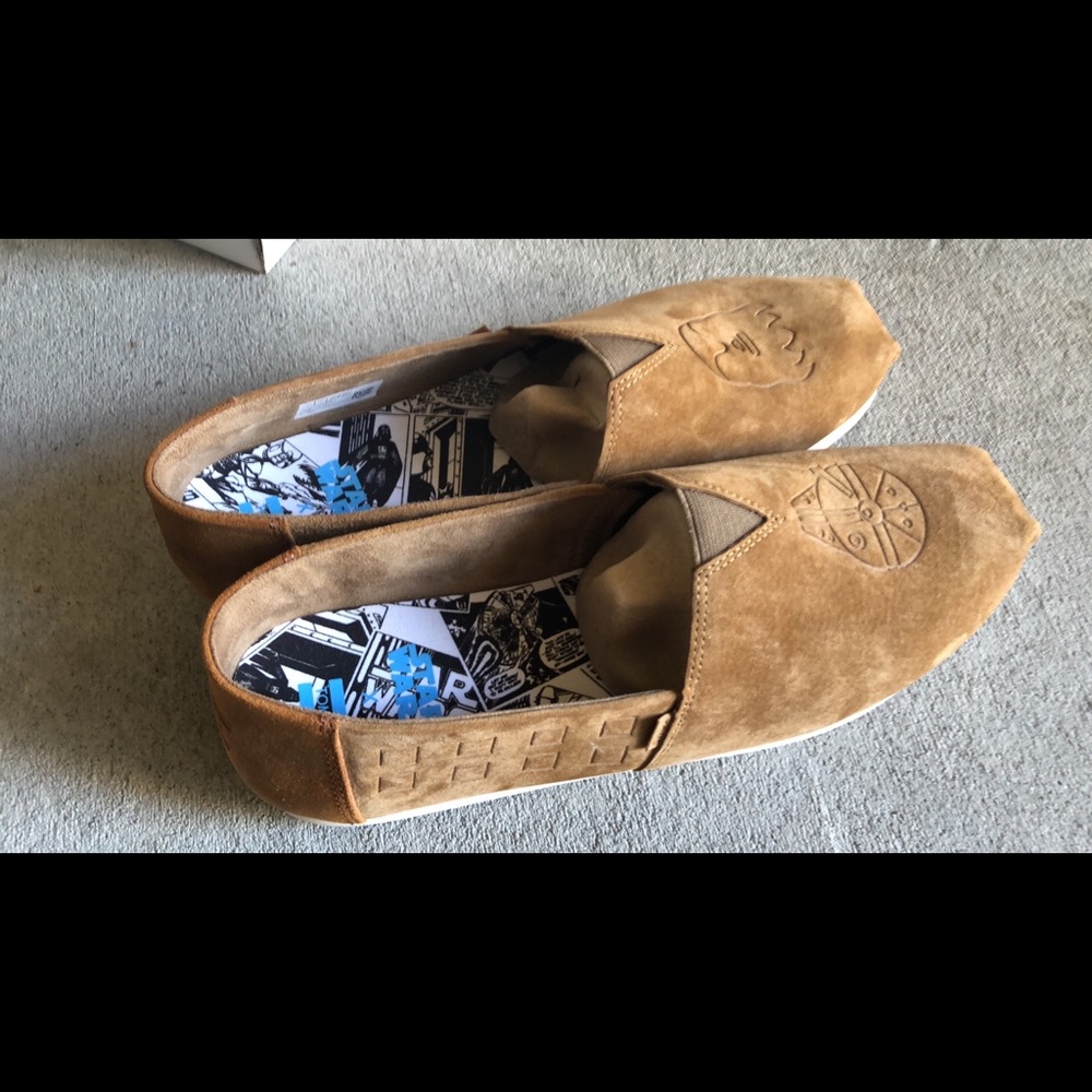 STAR WARS TOMS shoes size 12